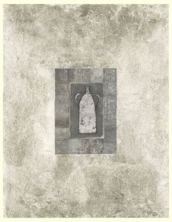 Silver Etched in Stone I Print Silver Etched in Stone I Print