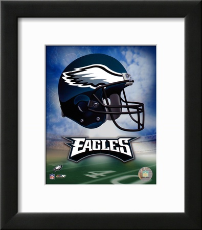 Philadelphia Eagles Helmet Logo Framed Print Philadelphia Eagles Helmet Logo Framed Print