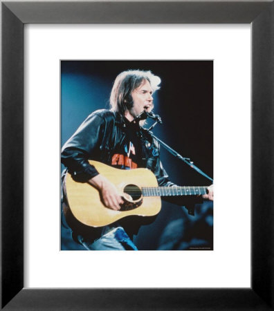 Neil Young Framed Print Neil Young Framed Print