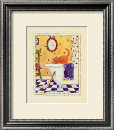 La Baignoire Framed Print La Baignoire Framed Print