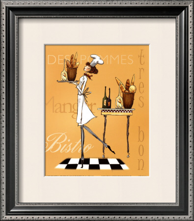 Sassy Chef IV Framed Print Sassy Chef IV Framed Print