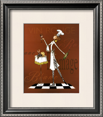 Sassy Chef II Framed Print Sassy Chef II Framed Print