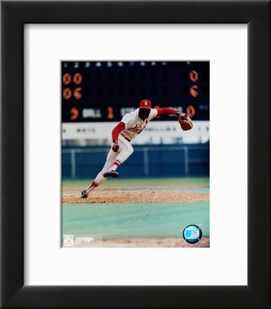Bob Gibson - Pitching action Framed Print Bob Gibson - Pitching action Framed Print