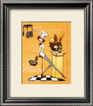 Sassy Chef III Framed Print Sassy Chef III Framed Print