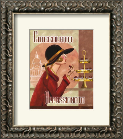 Dessert Ad III Framed Print Dessert Ad III Framed Print
