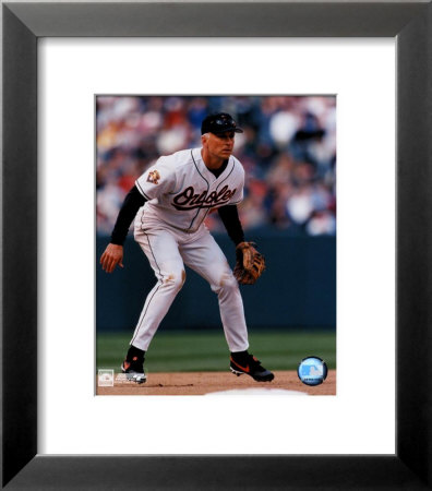 Cal Ripken Jr.- Fielding Framed Print Cal Ripken Jr.- Fielding Framed Print