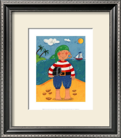 Treasure Island I Framed Print Treasure Island I Framed Print