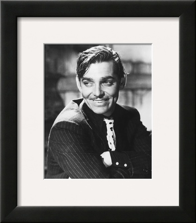 Clark Gable Framed Print Clark Gable Framed Print