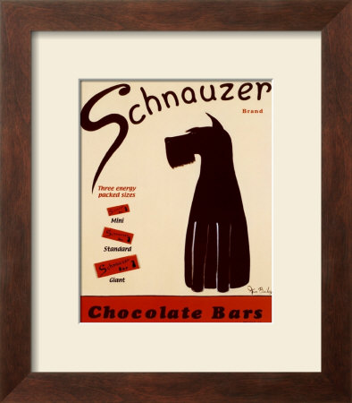 Schnauzer Bars Framed Print Schnauzer Bars Framed Print