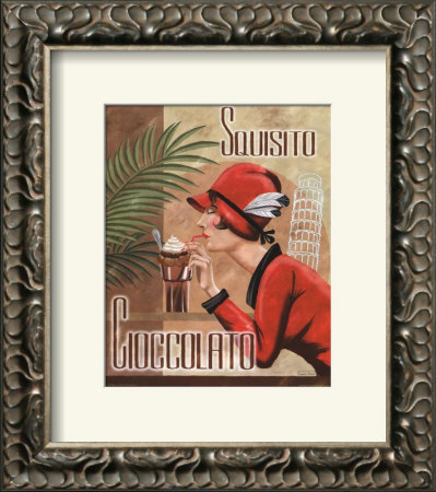 Dessert Ad IV Framed Print Dessert Ad IV Framed Print