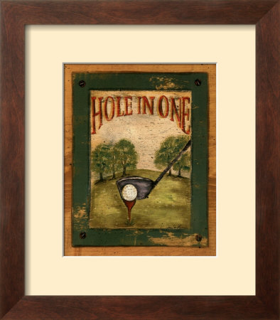 Hole in One Framed Print Hole in One Framed Print