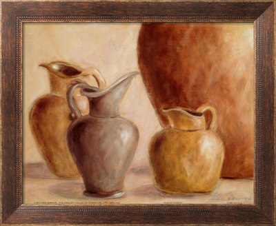 Tuscan Vessels Framed Print Tuscan Vessels Framed Print