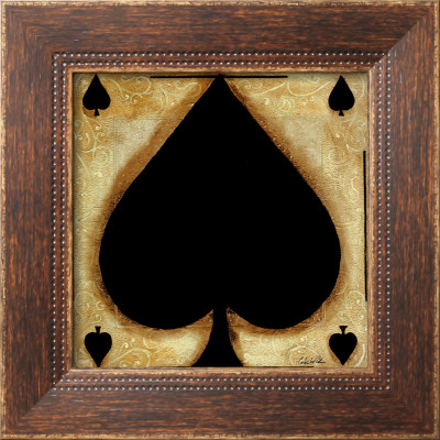 Spades Framed Print Spades Framed Print