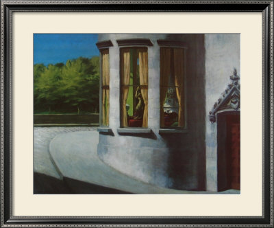 August in the City Framed Print August in the City Framed Print