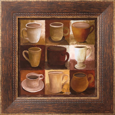 Coffee Cups II Framed Print Coffee Cups II Framed Print