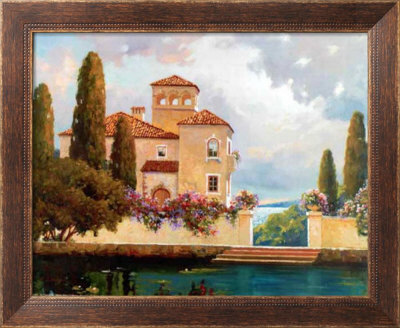 Tuscan Home II Framed Print Tuscan Home II Framed Print