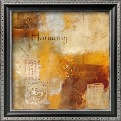 Harmony Scroll Framed Print Harmony Scroll Framed Print