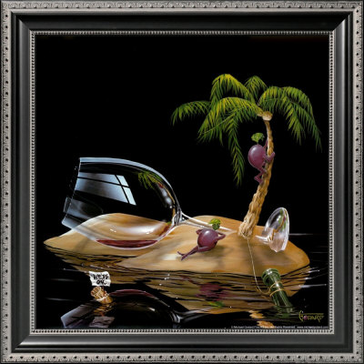 Lost in Paradise Framed Print Lost in Paradise Framed Print