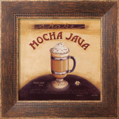 Mocha Java Framed Print Mocha Java Framed Print