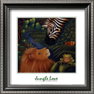 Jungle Love I Framed Print Jungle Love I Framed Print