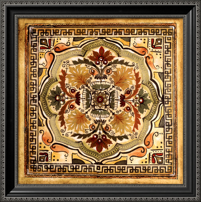 Italian Tile IV Framed Print Italian Tile IV Framed Print