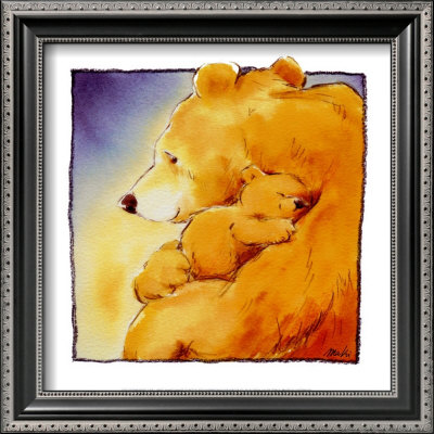 Mother Bear's Love I Framed Print Mother Bear's Love I Framed Print