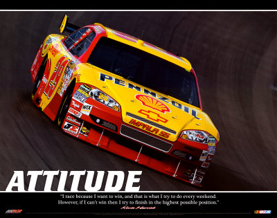 Kevin Harvick - Attitude Poster Kevin Harvick - Attitude Poster