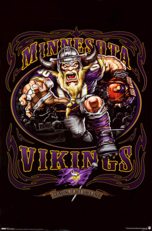 Minnesota Vikings Poster Minnesota Vikings Poster
