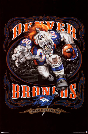 Denver Broncos Poster Denver Broncos Poster