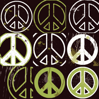 Peace Mantra (green) Print Peace Mantra (green) Print
