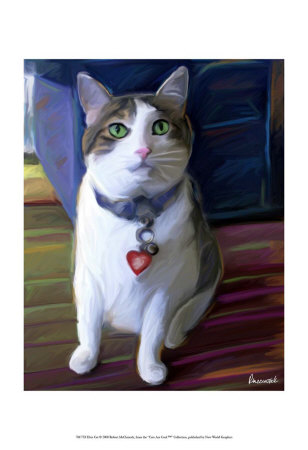 Elvis Cat Print Elvis Cat Print