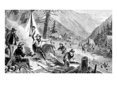 klondike gold rush miners. The Gold Rush, a Gold Miner