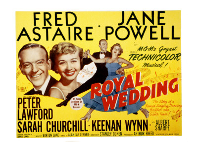 royal wedding poster. Royal Wedding, Fred Astaire,