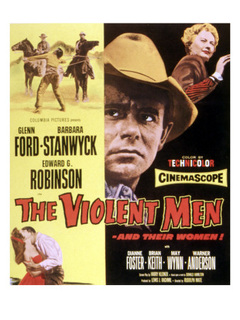 The Violent Men (1955) - Glenn Ford, Barbara Stanwyck