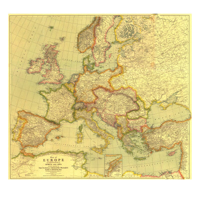 Europe Map 1915 with Africa A Map Of Asia And Africa. Europe Map 1915 with Africa