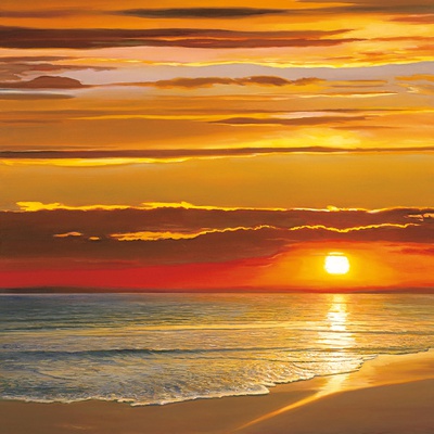 Sunset on the Sea Print Sunset on the Sea Print