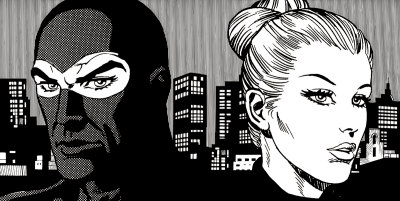 Insieme, Diabolik and Eva Kant Print Insieme, Diabolik and Eva Kant Print