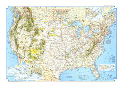maps of united states and canada. United States And Canada