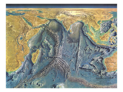 sea floor map