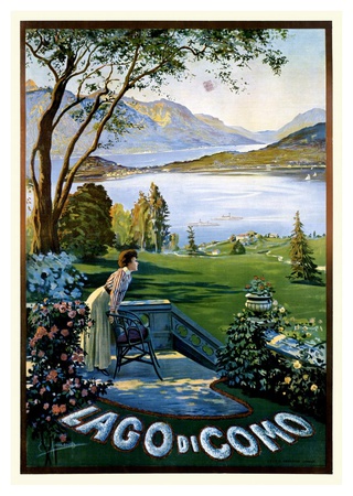 Lago di Como Print Lago di Como Print