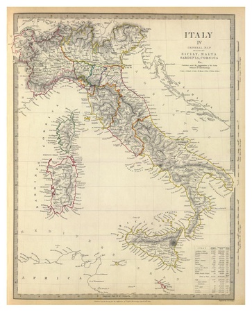 Italy I, c.1840 Print Italy I, c.1840 Print