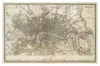 London, England, c.1845 Print London, England, c.1845 Print