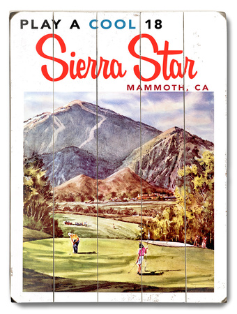 Play a cool 18 Wood Sign Play a cool 18 Wood Sign