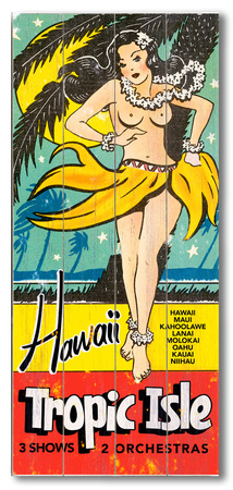 Tropic Isle Wood Sign Tropic Isle Wood Sign