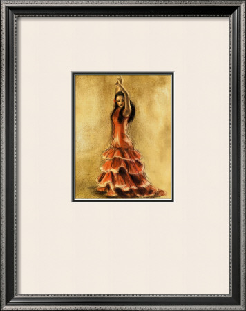 Flamenco Dancer I Framed Print Flamenco Dancer I Framed Print