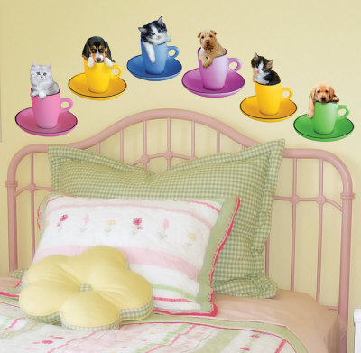 Caff-Fur-Ino Collection Wall Decal Caff-Fur-Ino Collection Wall Decal