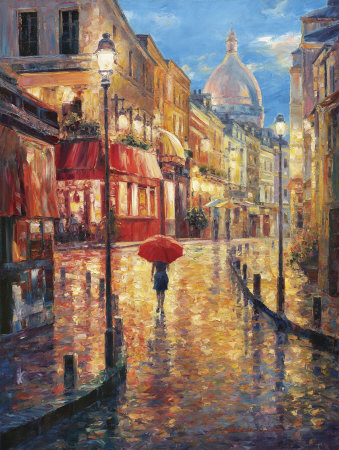 Montmartre Evening Print Montmartre Evening Print