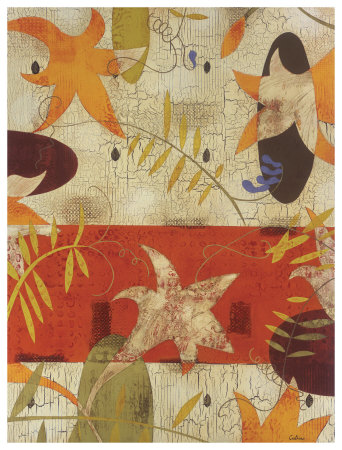 Lilies and Vetch Print Lilies and Vetch Print