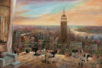 A New York View Print A New York View Print