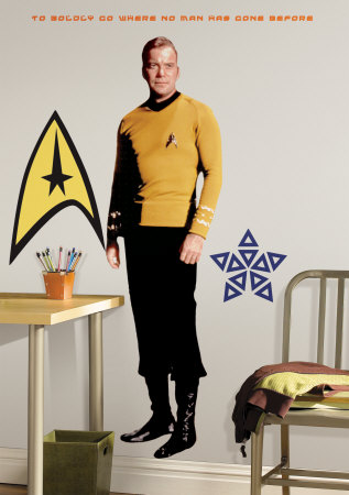 Star Trek - Kirk Wall Decal Star Trek - Kirk Wall Decal